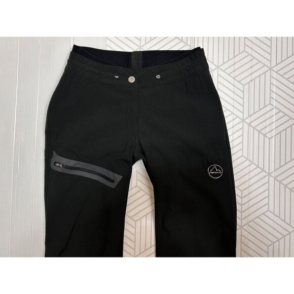 La Sportiva Italy Women's size XS Climbing Pants Black Hiking Ins 32 g - Picture 12 of 12